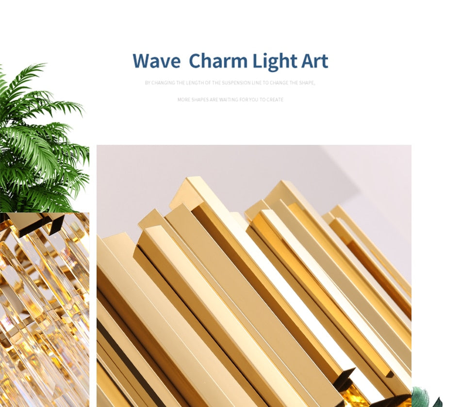 Ylk Modern Luxury Chandelier Lamp