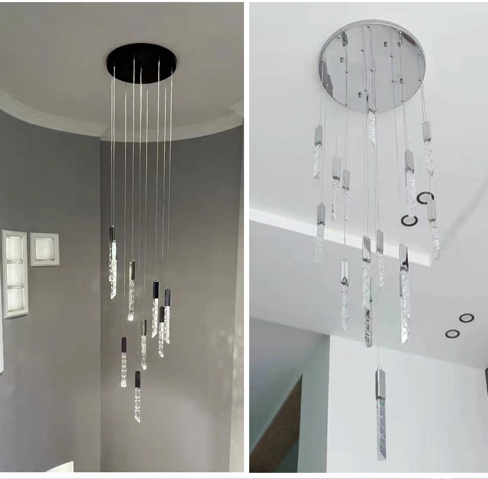 Ylk Averill Gold Chandelier Lamp