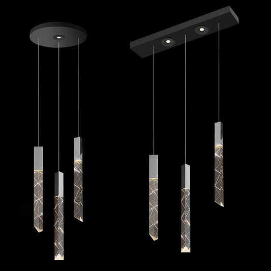 Ylk Averill Gold Chandelier Lamp