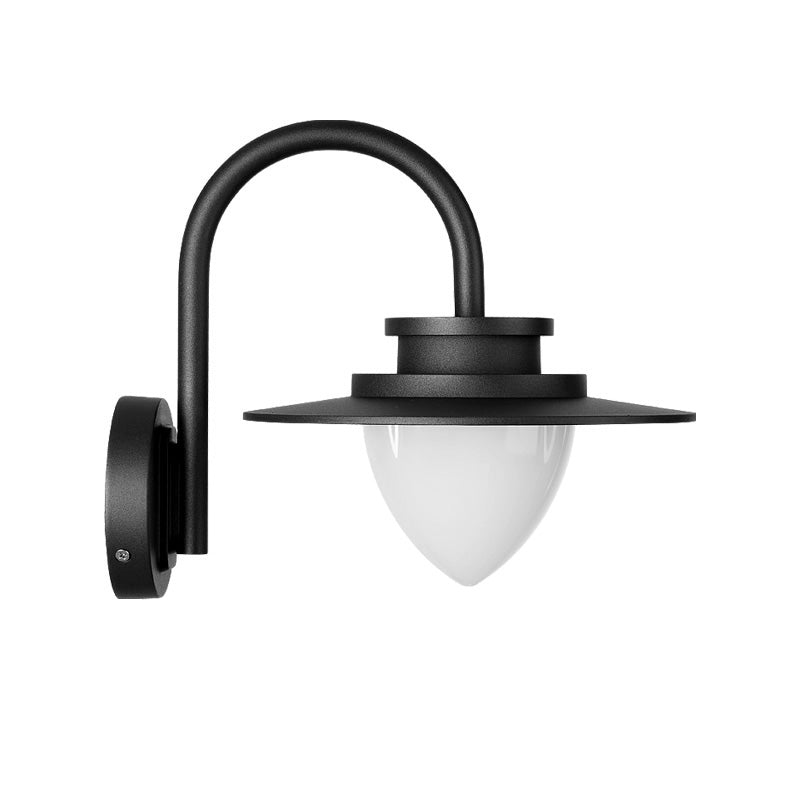 WOMO Gooseneck Outdoor Wall Light-WM9153