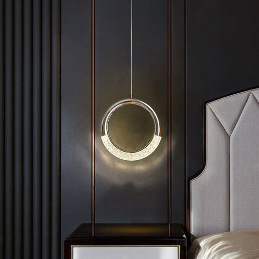 Lyf Moon And Circle Pendant Light