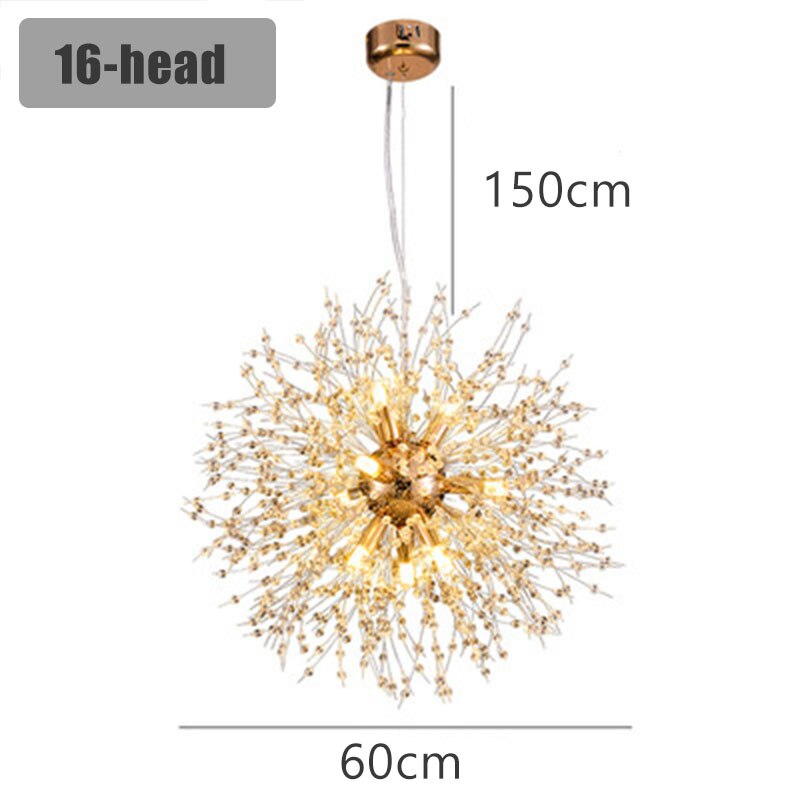 Lyf Firework Crystal Chandelier Lighting