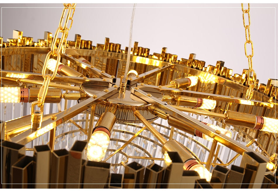 Ylk Sol Modern Crystal Chandelier