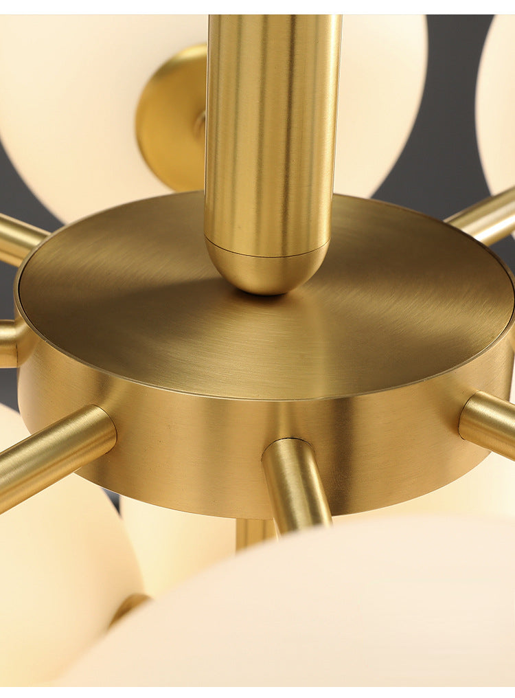 IAN Libertad modern luxury glass chandelier lighting