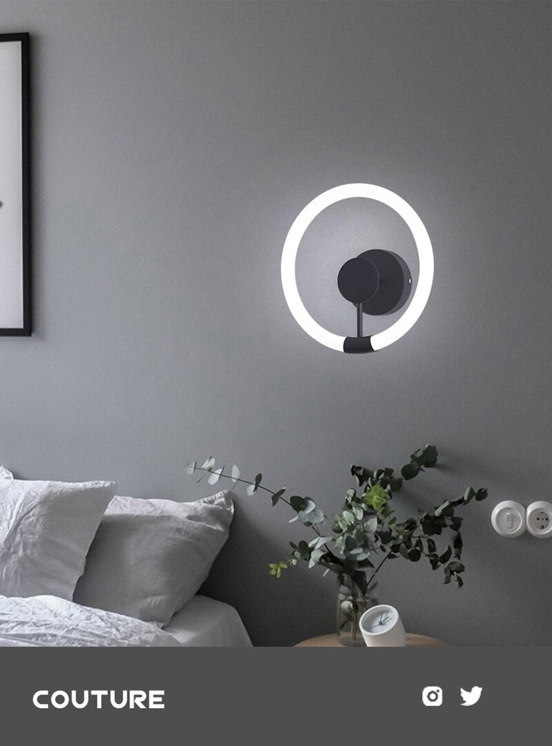 Won Carrick Circle LED Wall Light