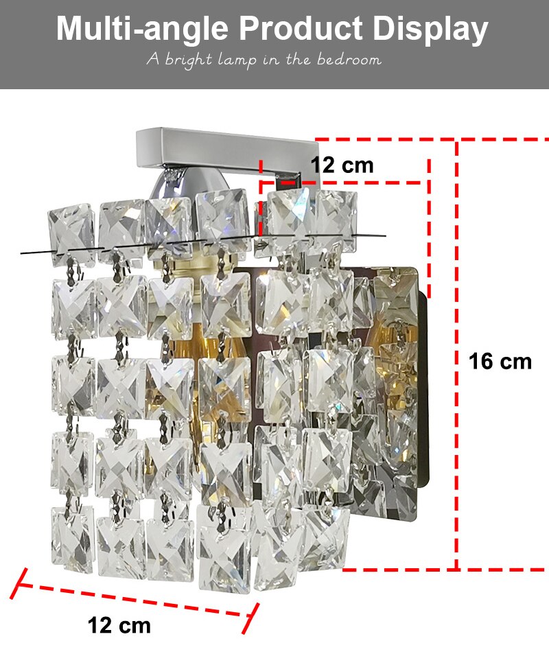 Lyf Nordic Crystal Wall Lamp