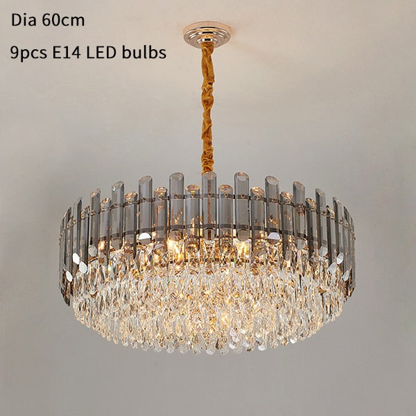 Ylk Demetrius Crystal Chandelier Luxe