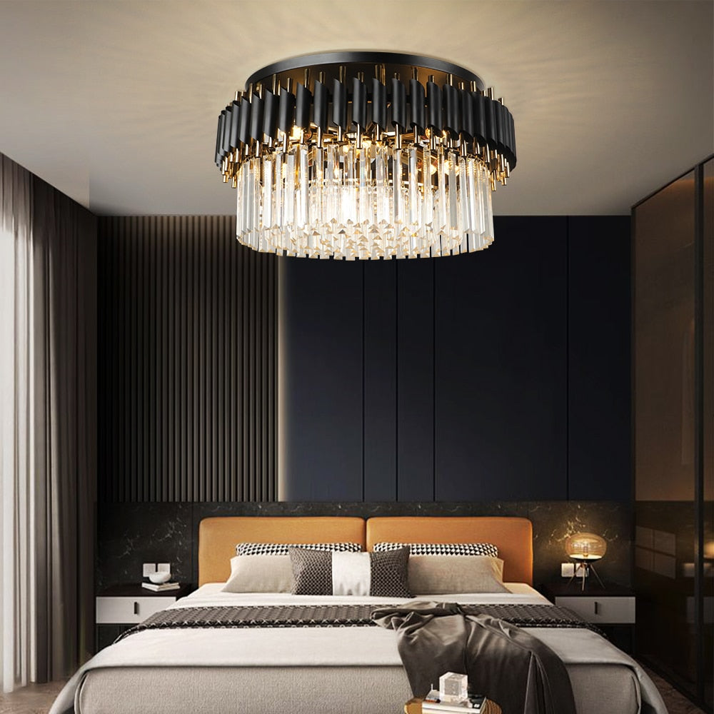 Ylk Aldric Luxury Black Chandelier