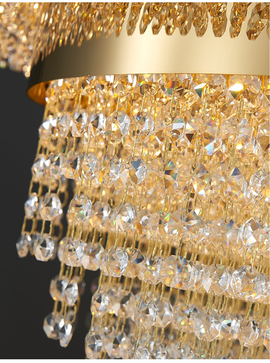 Ylk Modern Crystal Chandelier Light