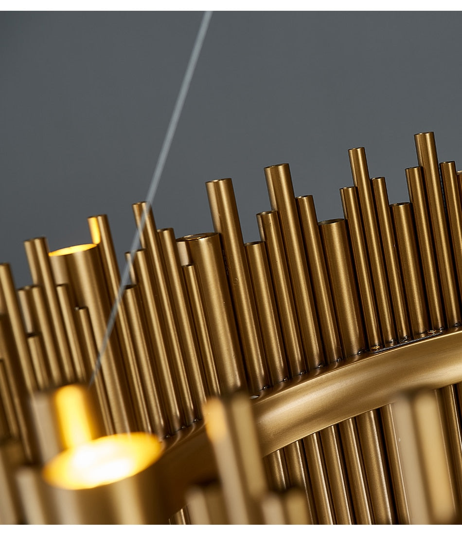 Ylk Aiden Luxury Gold Chandelier