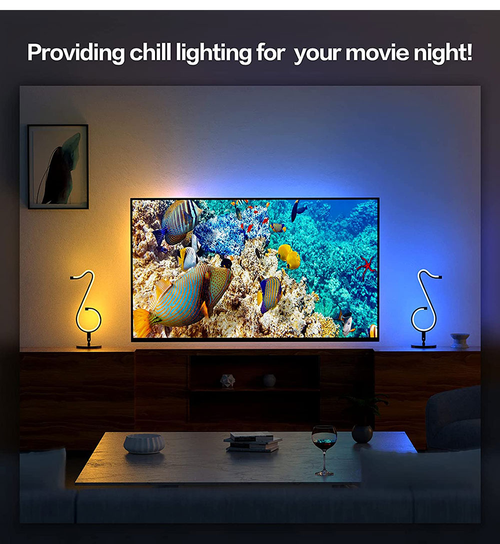 PQ Music Note RGB Light