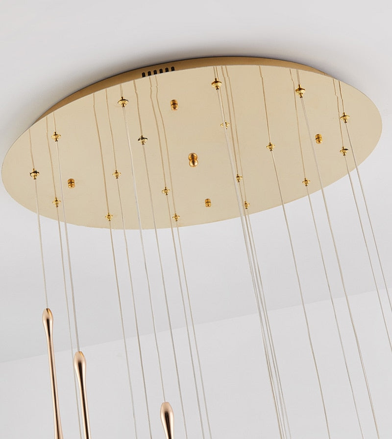 Ylk Water-Drop LED Chandelier