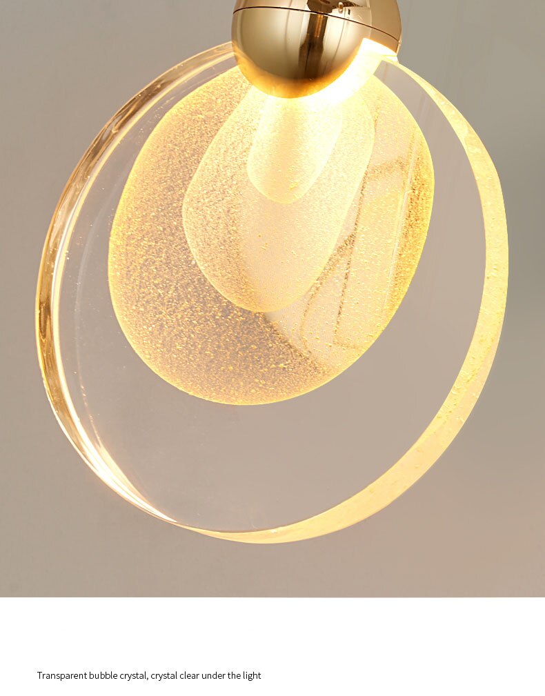 LYF Desdemona Crystal LED Pendant Light