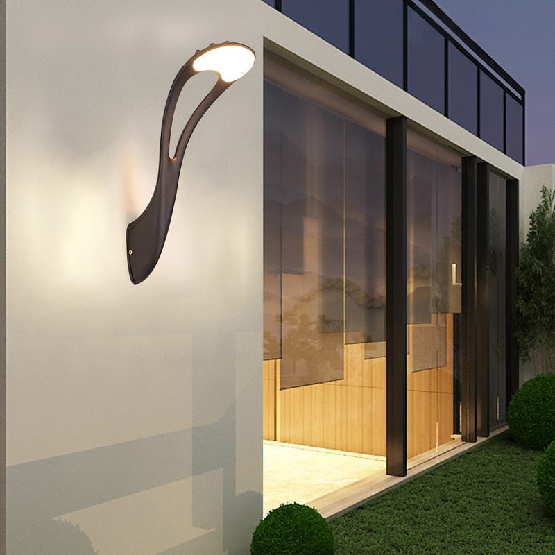 IIS 4-Model LED Outdoor Wall Lamp Creative Balcony Courtyard IP65 waterproof  lighting