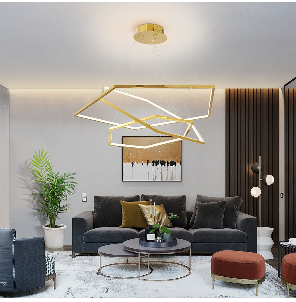 Ylk Hexagon Home Decor Light Fixture