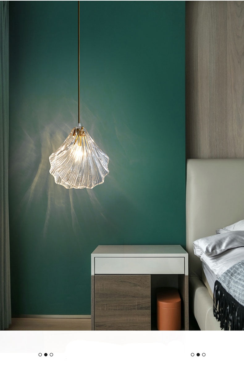 Lyf Shell Crystal LED Pendant Lights