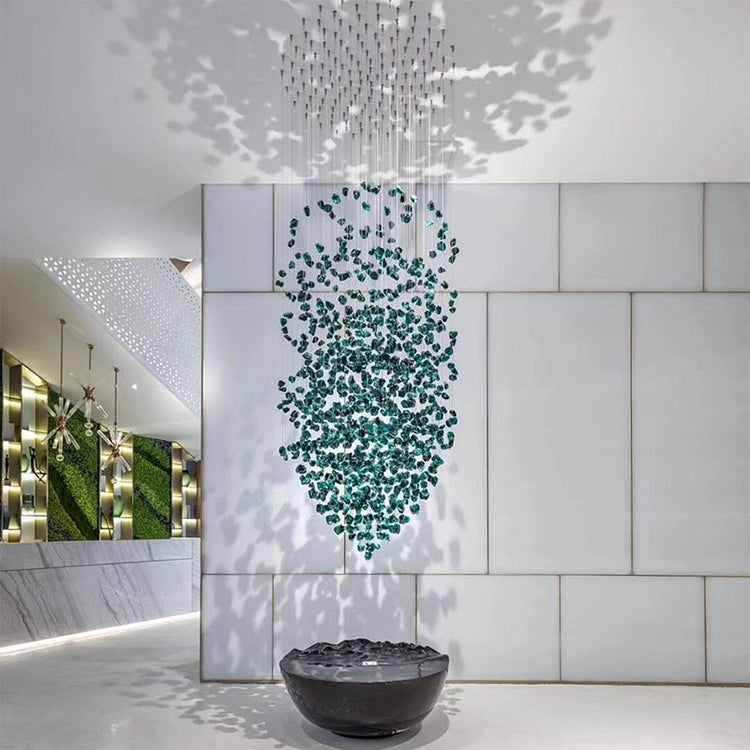 Ylk Modern Clear Crystal Chandelier