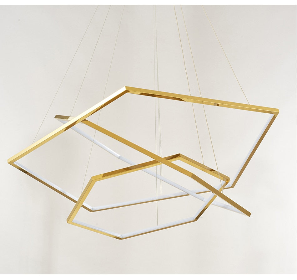 Ylk Hexagon Home Decor Light Fixture