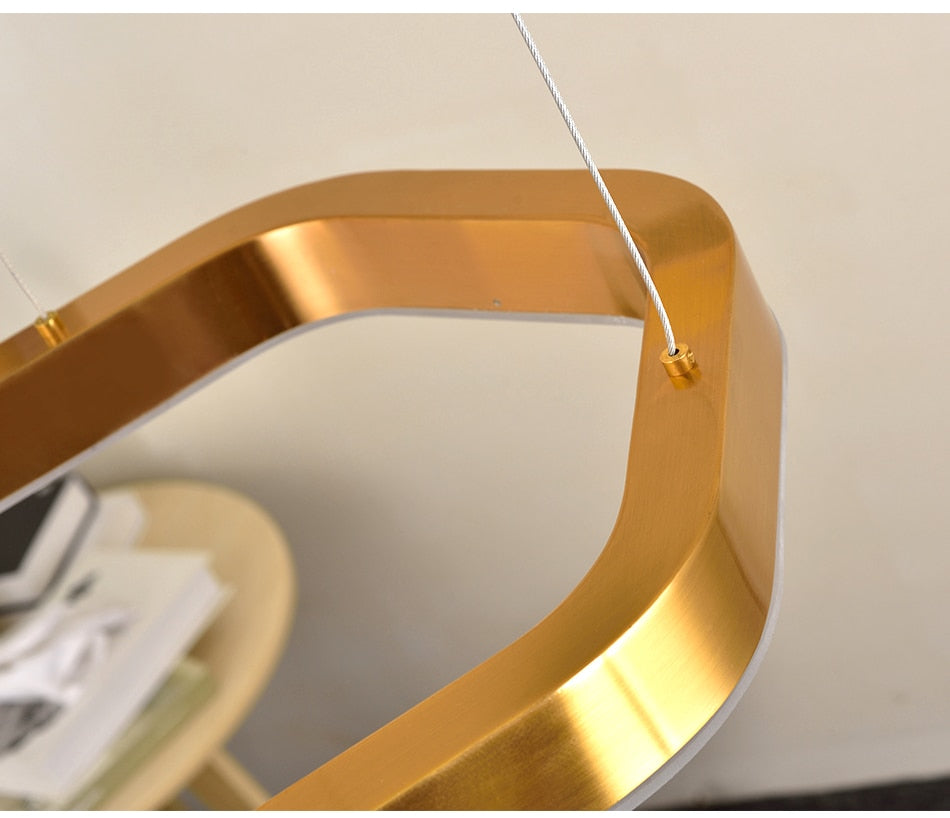 Ylk Polygon Design Luxe Chandelier