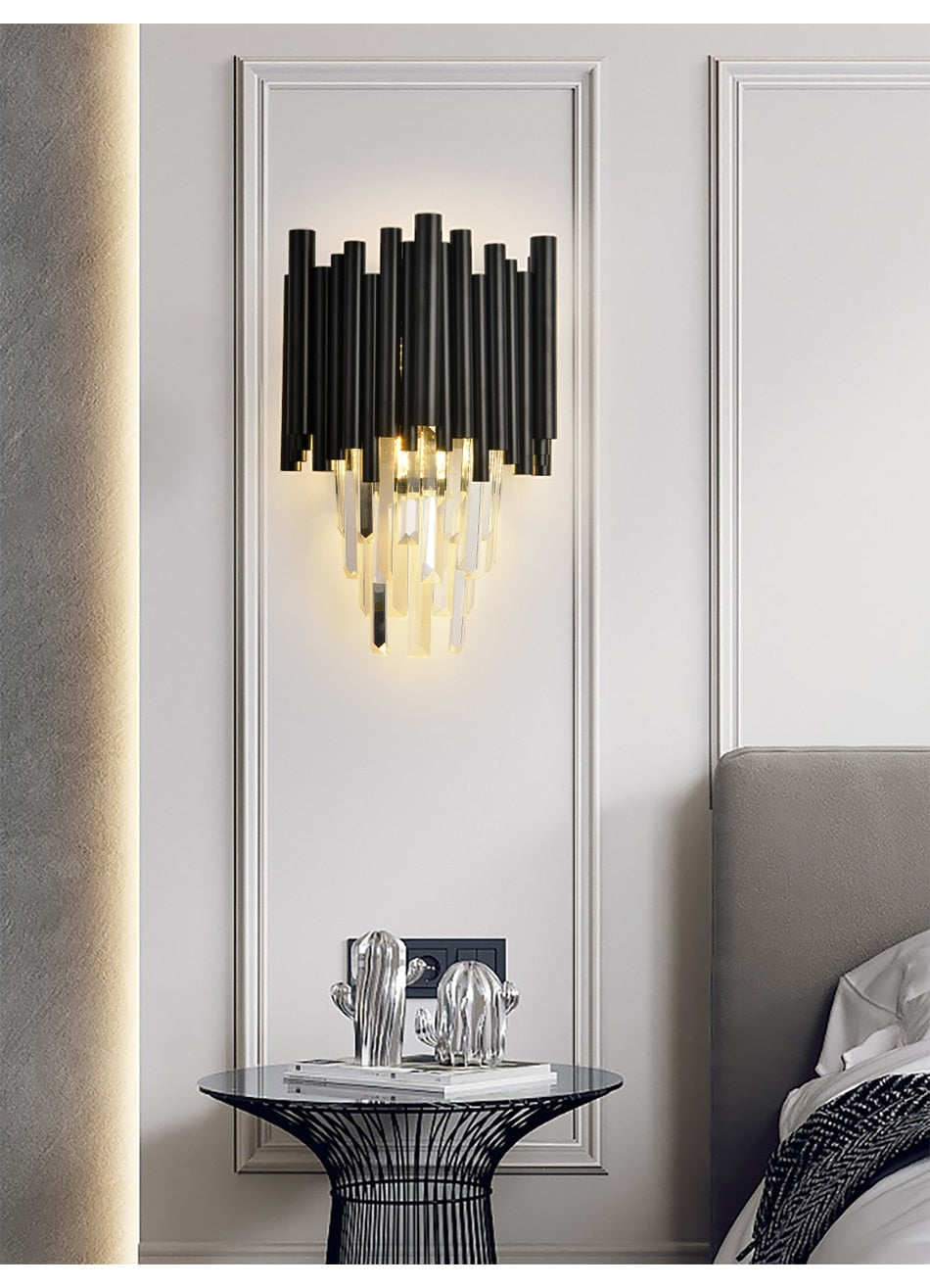Ylk Modern Black Wall Lamp