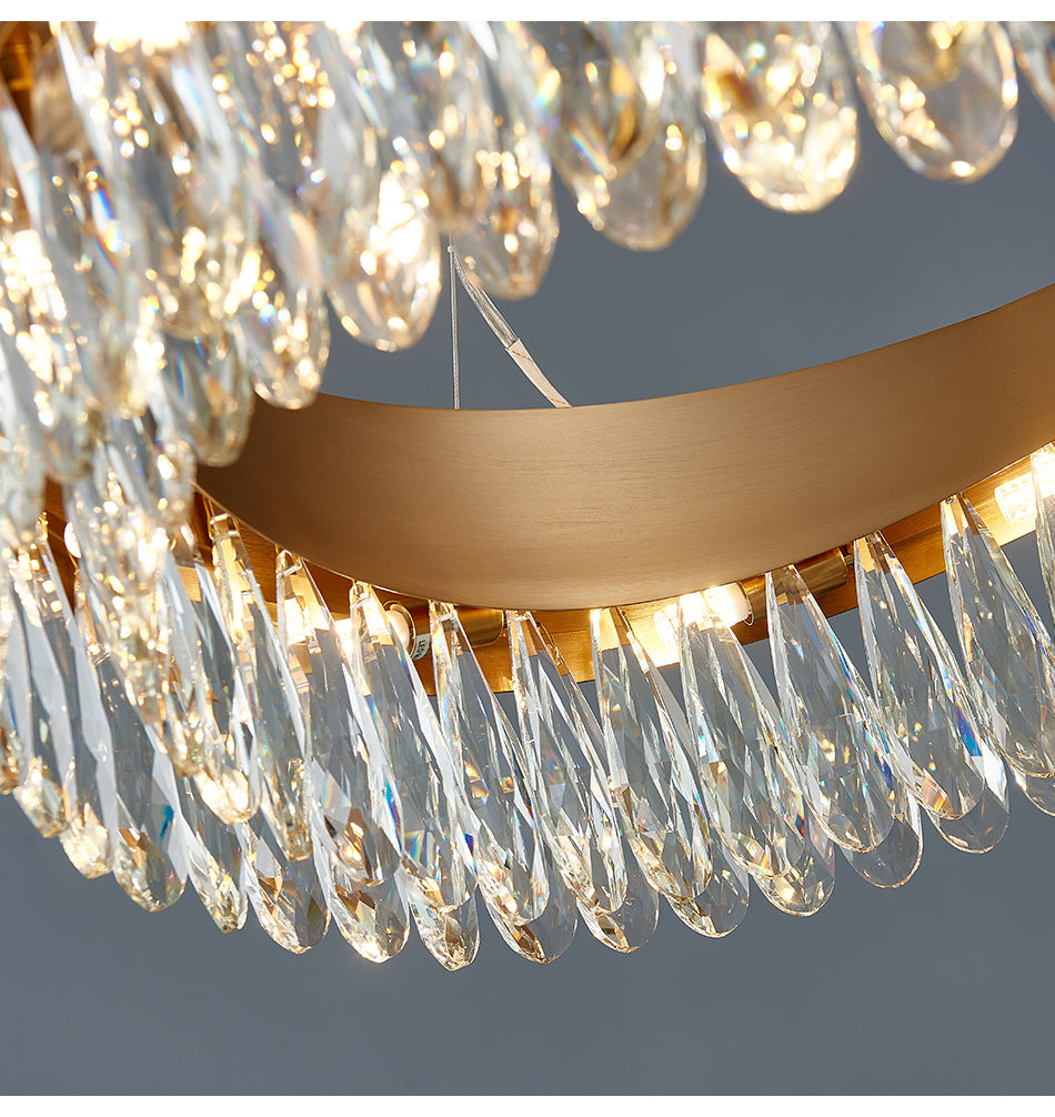 Ylk Luna Crystal Chandelier Light