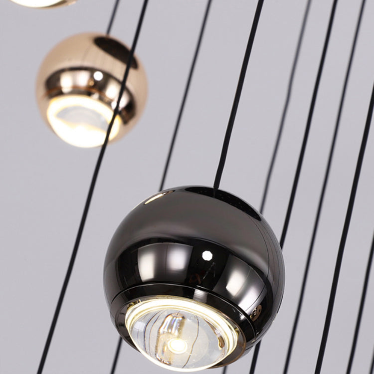 APEX Modern Luxury Glossy Ball Droplight Deco Lighting