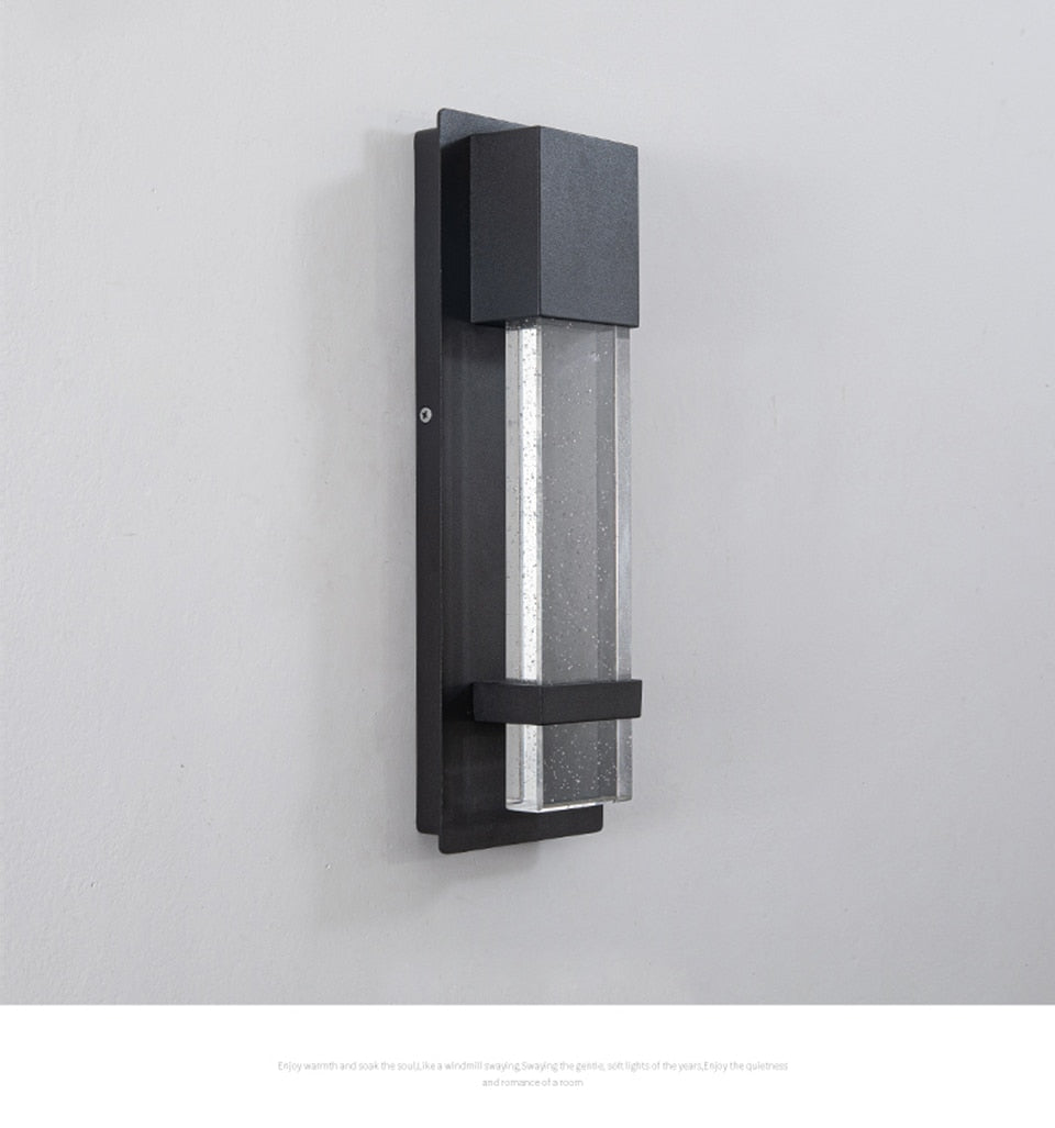 IIS New Led wall lamp PIR motion sensor outdoor IP65 waterproof