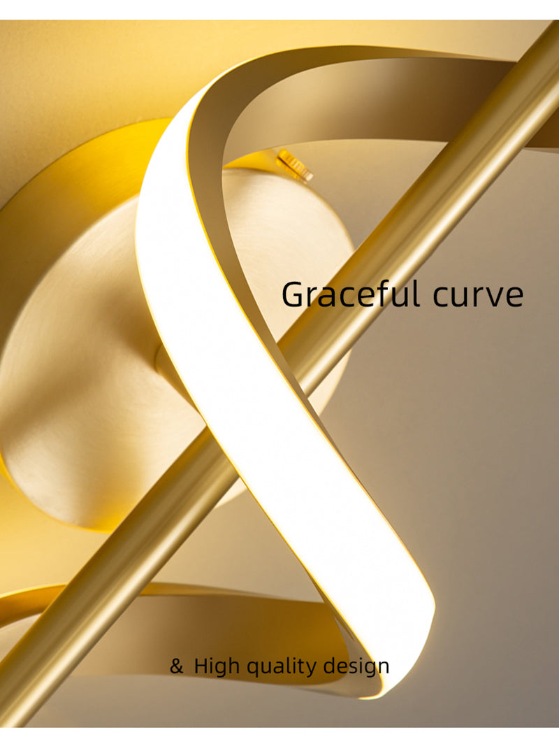LYF Wall/Pendant The Spiral Lustre LED Light
