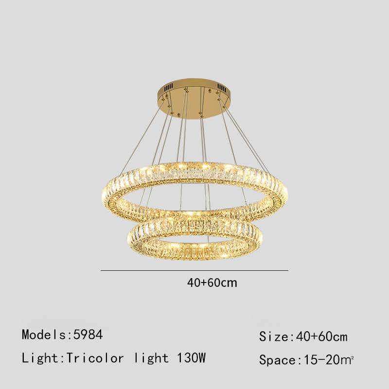 Ring Design LED Chandelier