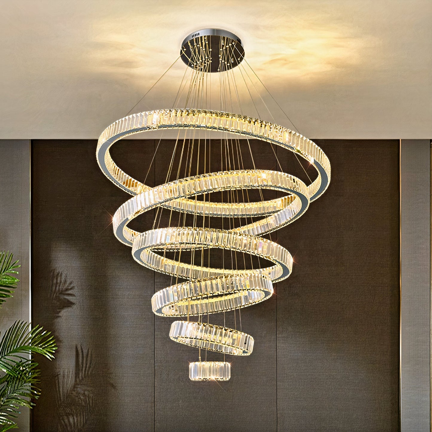 Ylk Ring LED Chandelier Fixture