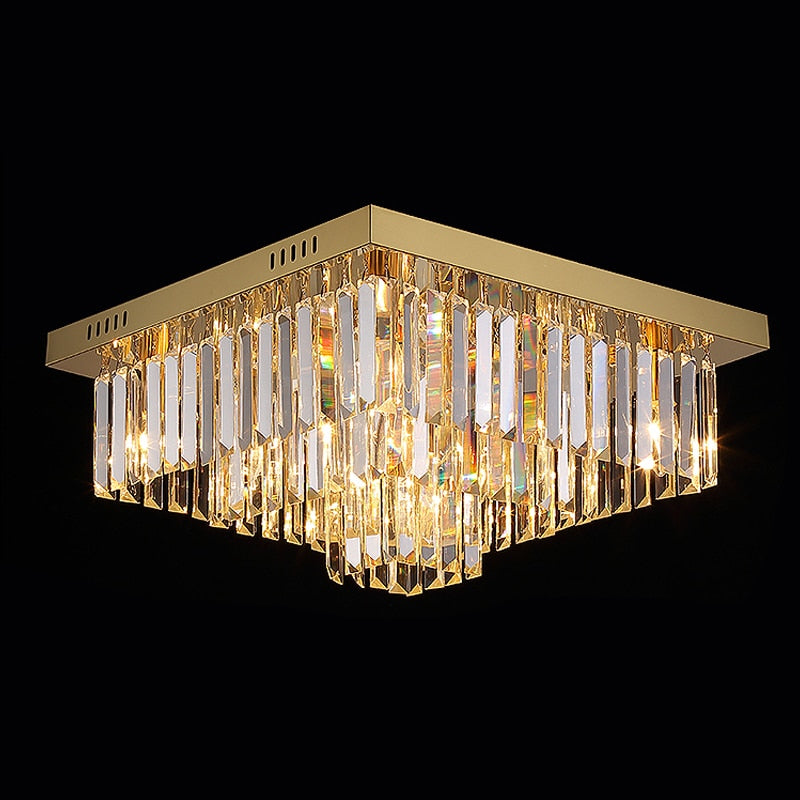 Ylk Beso Gold Ceiling Chandelier