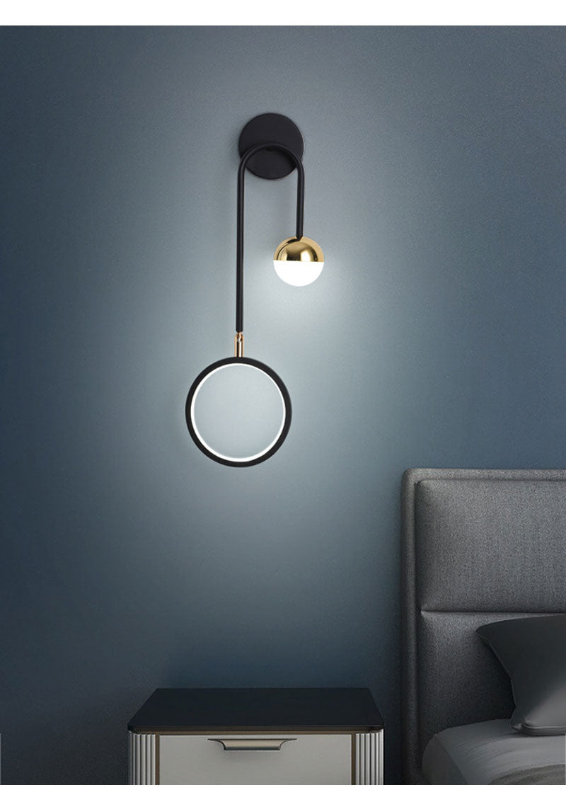 GRN Creative Nordic Modern Minimalist Bedroom Bedside Lamp