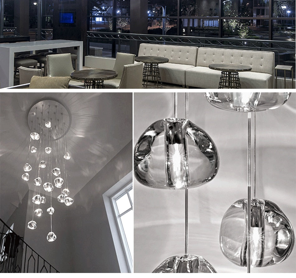 Ylk Bubble Crystal Chandelier