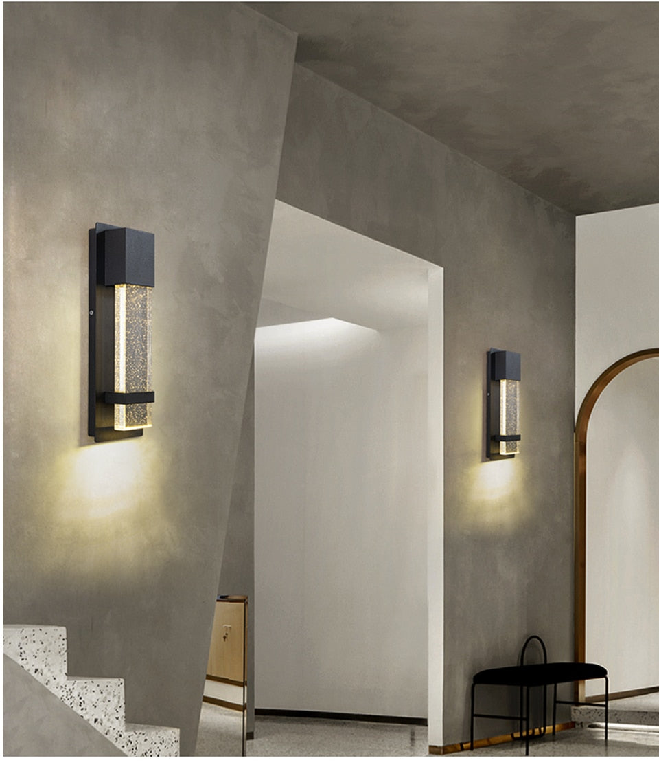 IIS New Led wall lamp PIR motion sensor outdoor IP65 waterproof