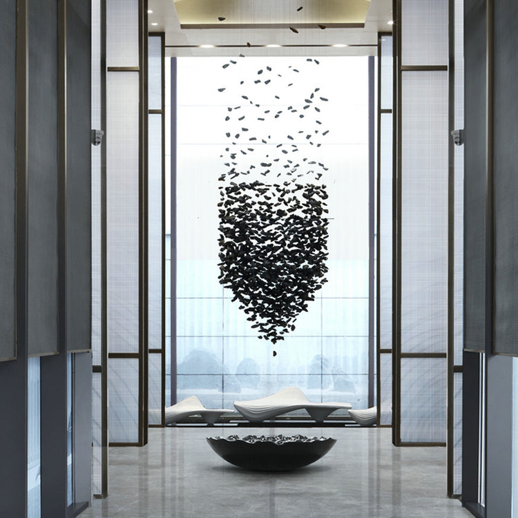 Ylk Modern Clear Crystal Chandelier