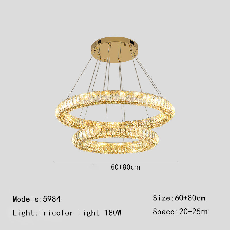 Ring Design LED Chandelier