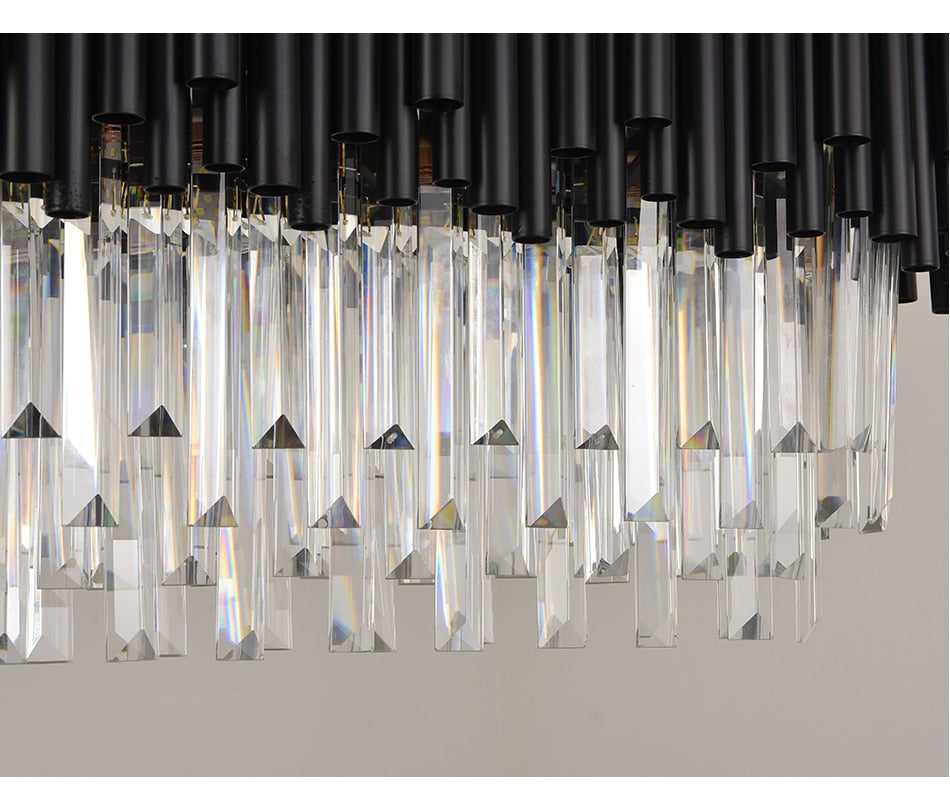 Ylk Modern Black Chandelier Light