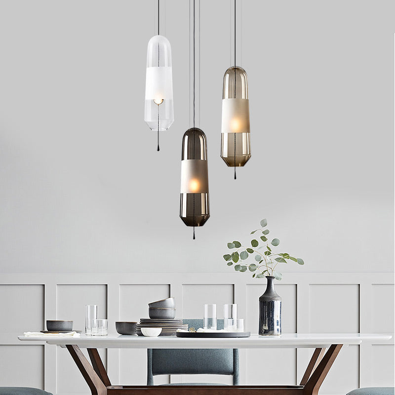 Wad Modern Glass Light Pendant Lamp
