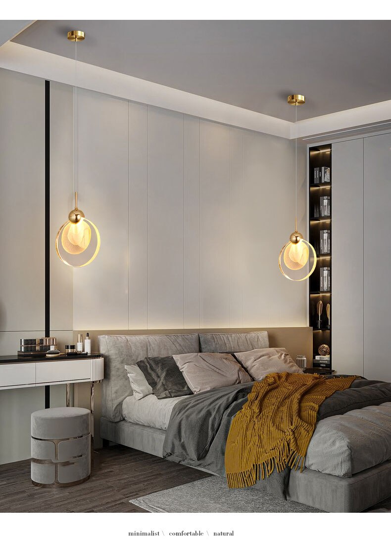 LYF Desdemona Crystal LED Pendant Light