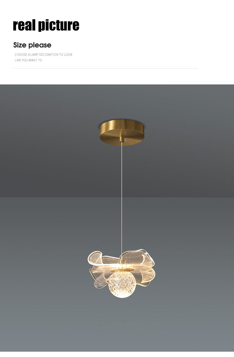 Lyf Dorian Butterfly Pendant Light