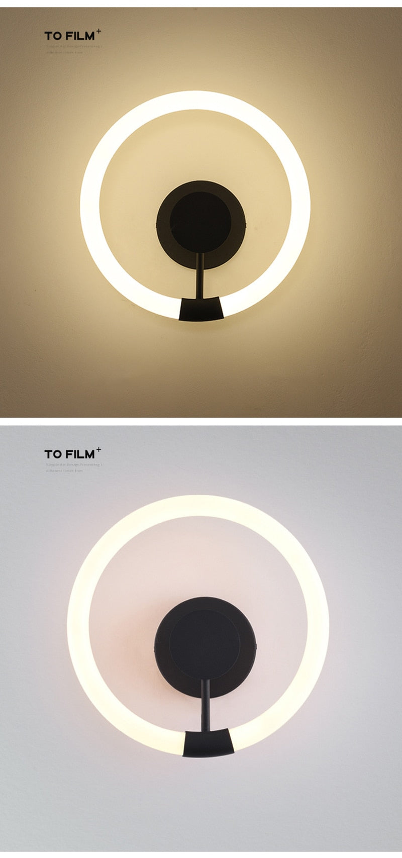 Won Carrick Circle LED Wall Light