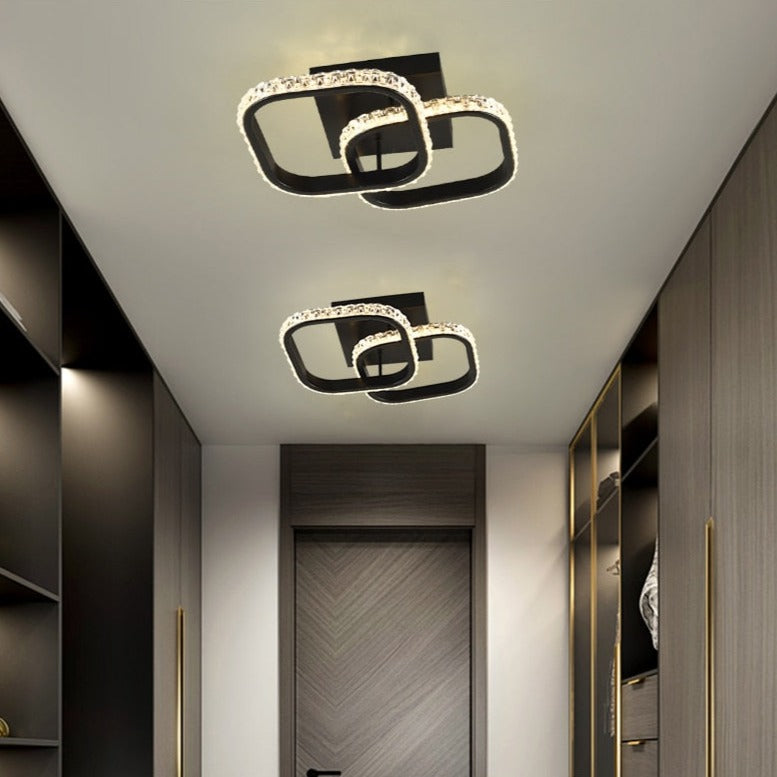 SERA Vanin - Round Square Modern Ceiling Light