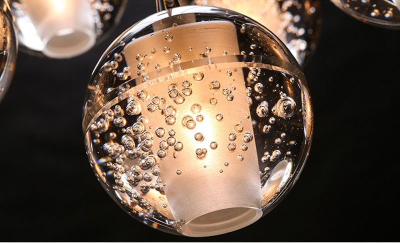 Ylk Luxury Bubble Crystal Chandelier