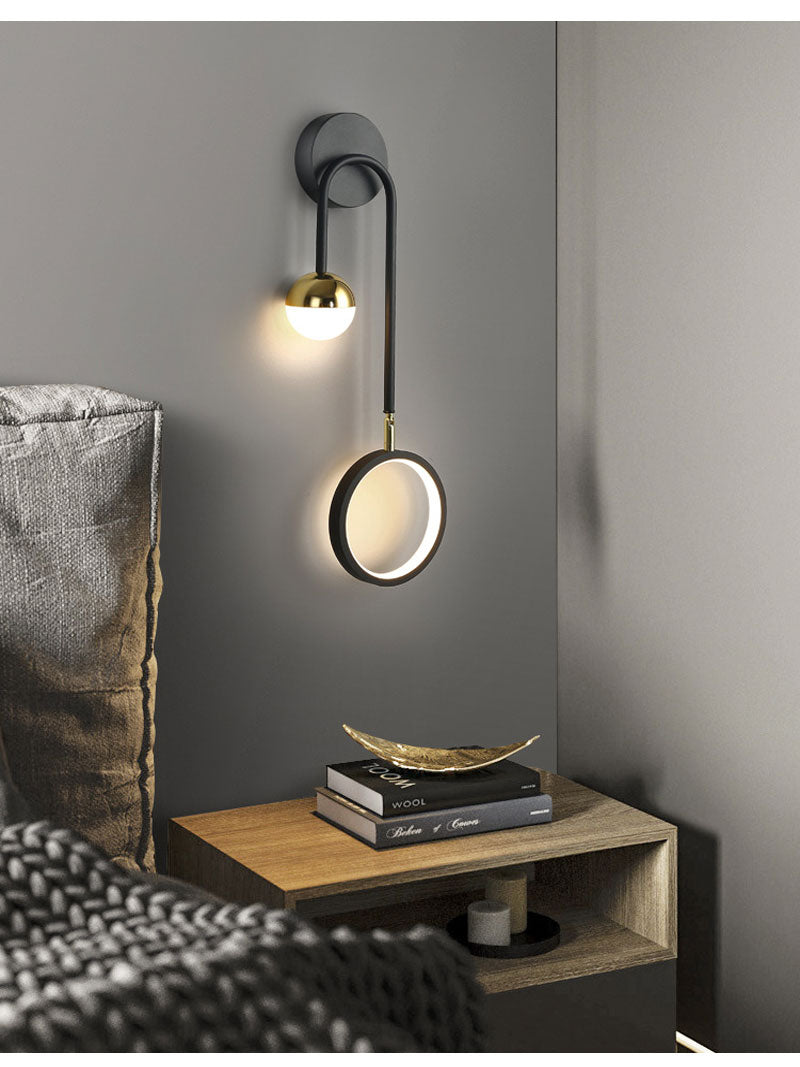GRN Creative Nordic Modern Minimalist Bedroom Bedside Lamp
