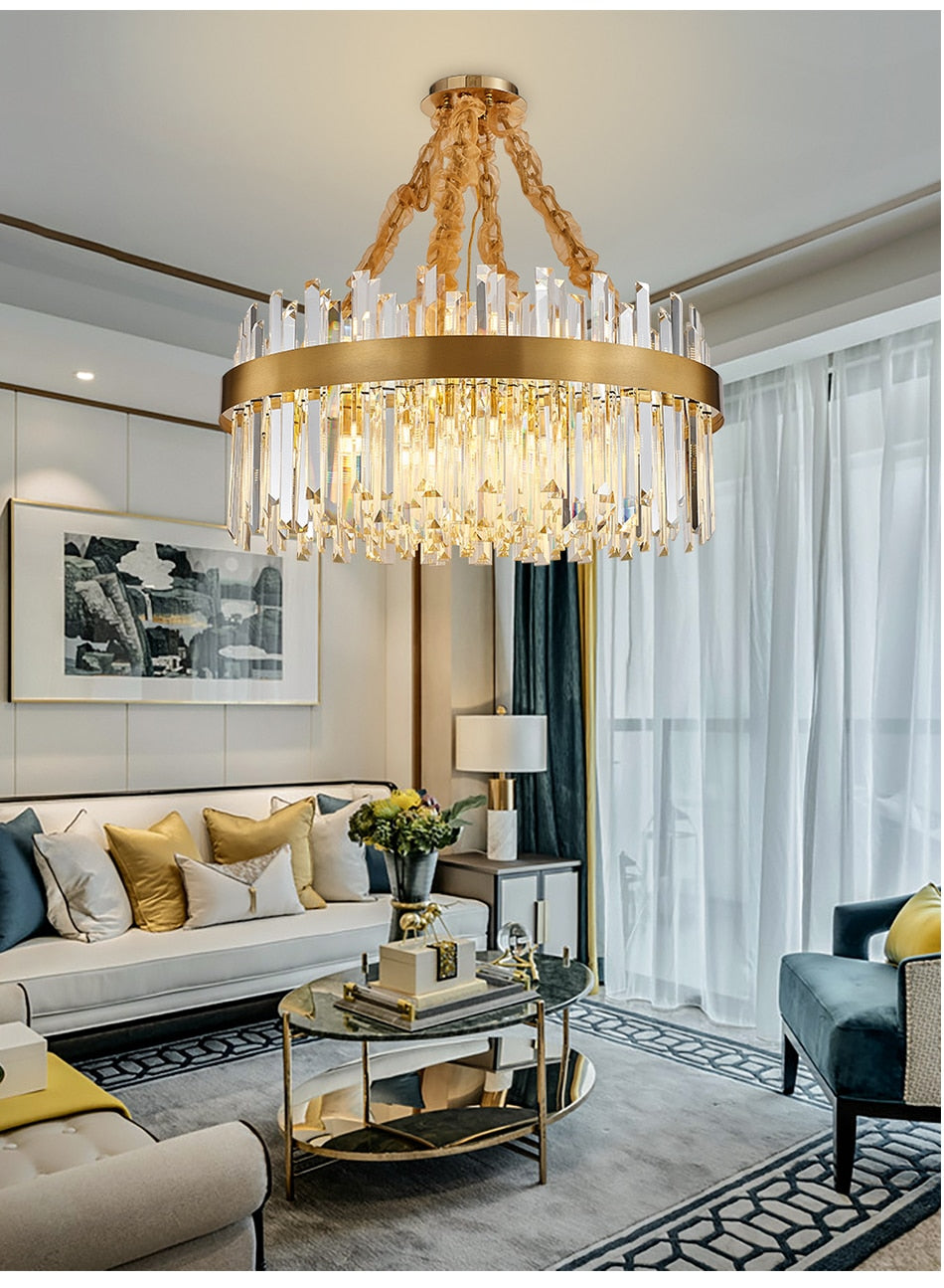 Ylk Yvaine Modern Crystal Chandelier