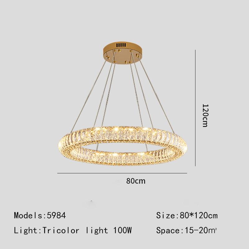Ring Design LED Chandelier