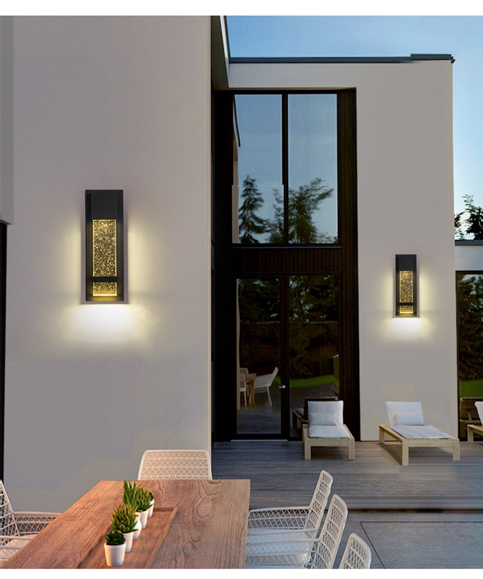 IIS New Led wall lamp PIR motion sensor outdoor IP65 waterproof