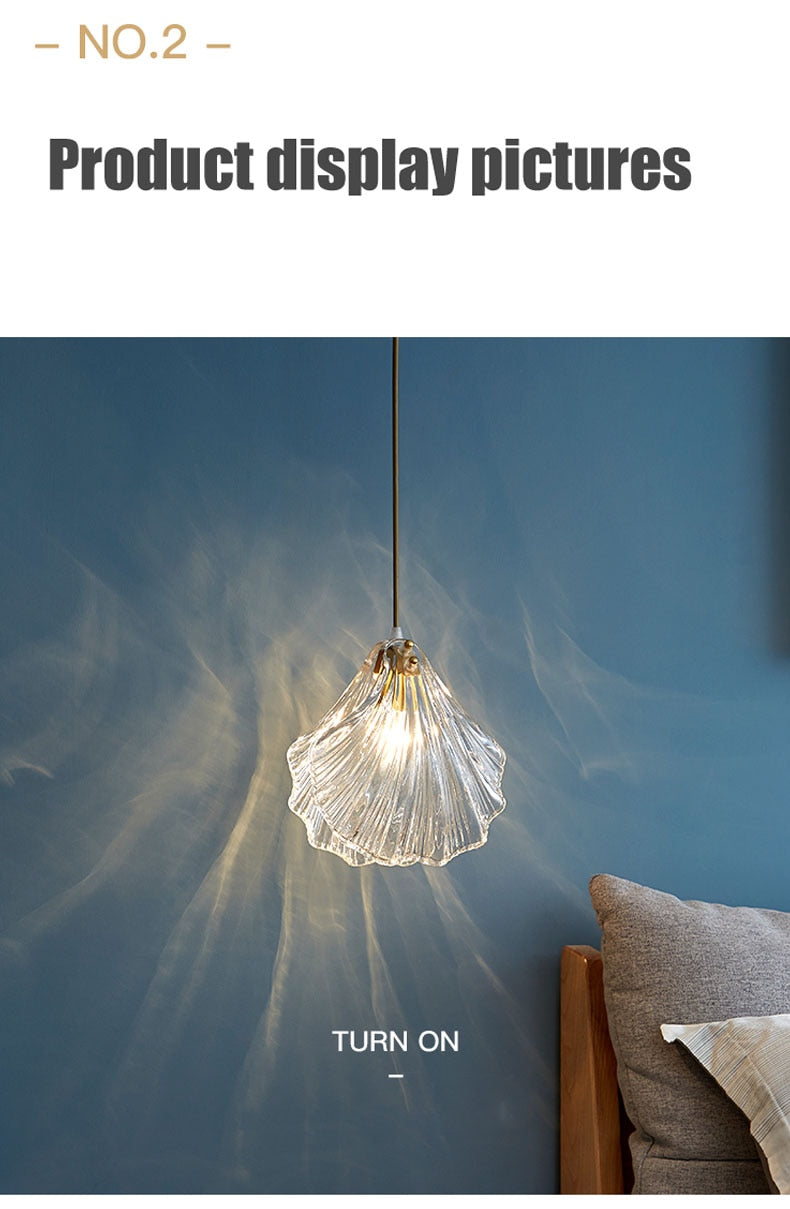 Lyf Shell Crystal LED Pendant Lights