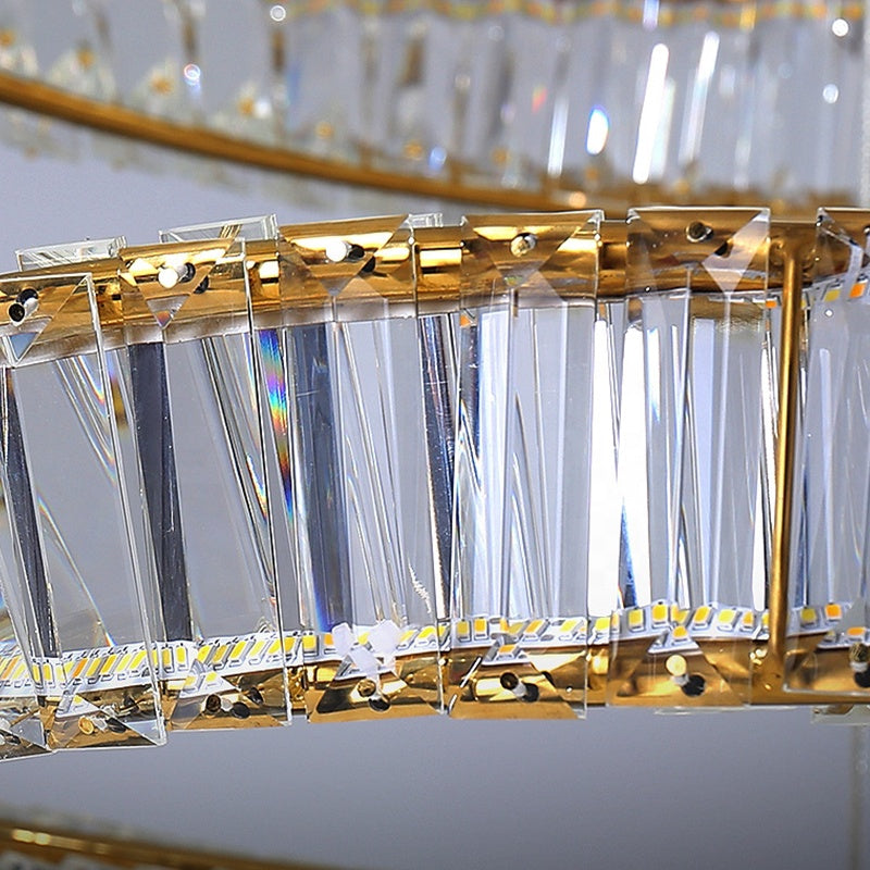 Ylk Mobius Ring Crystal Lamp