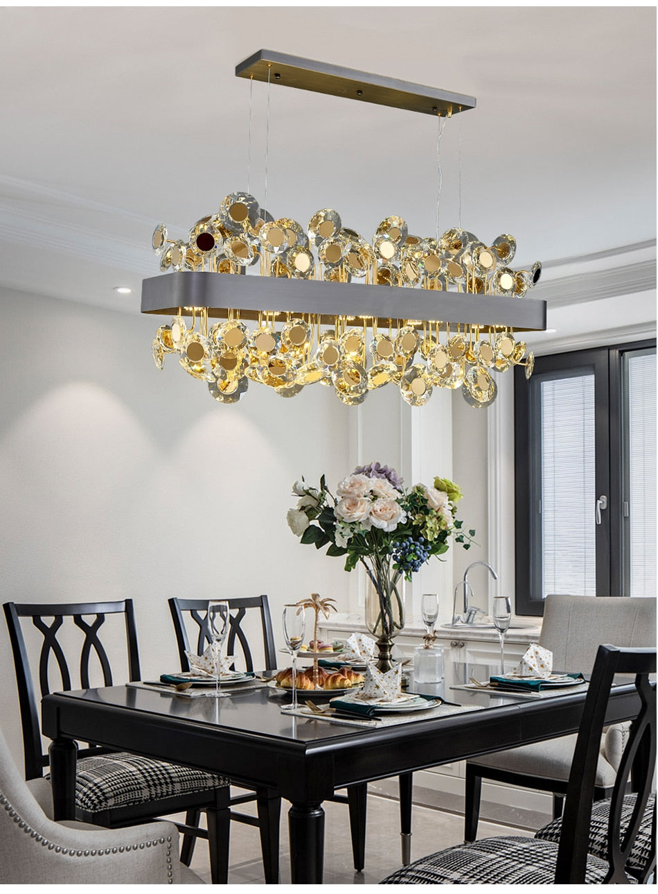 Ylk Zara Luxury Crystal Chandelier